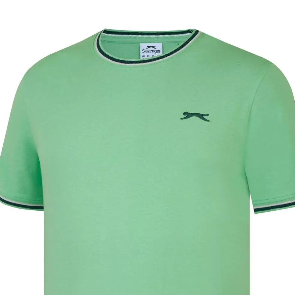 Slazenger Tipped T-Shirt Mens
