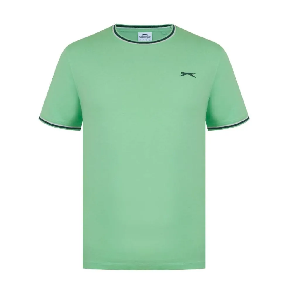 Slazenger Tipped T-Shirt Mens