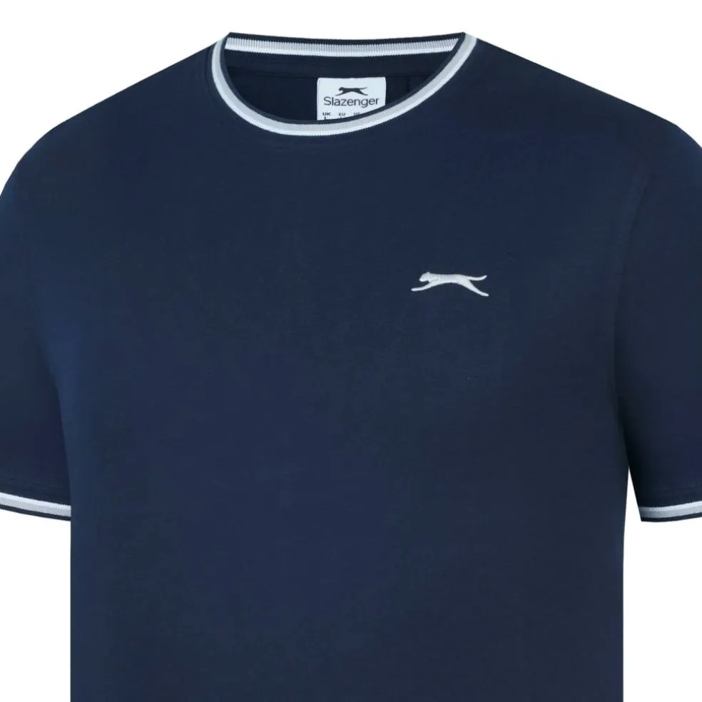 Slazenger Tipped T-Shirt Mens