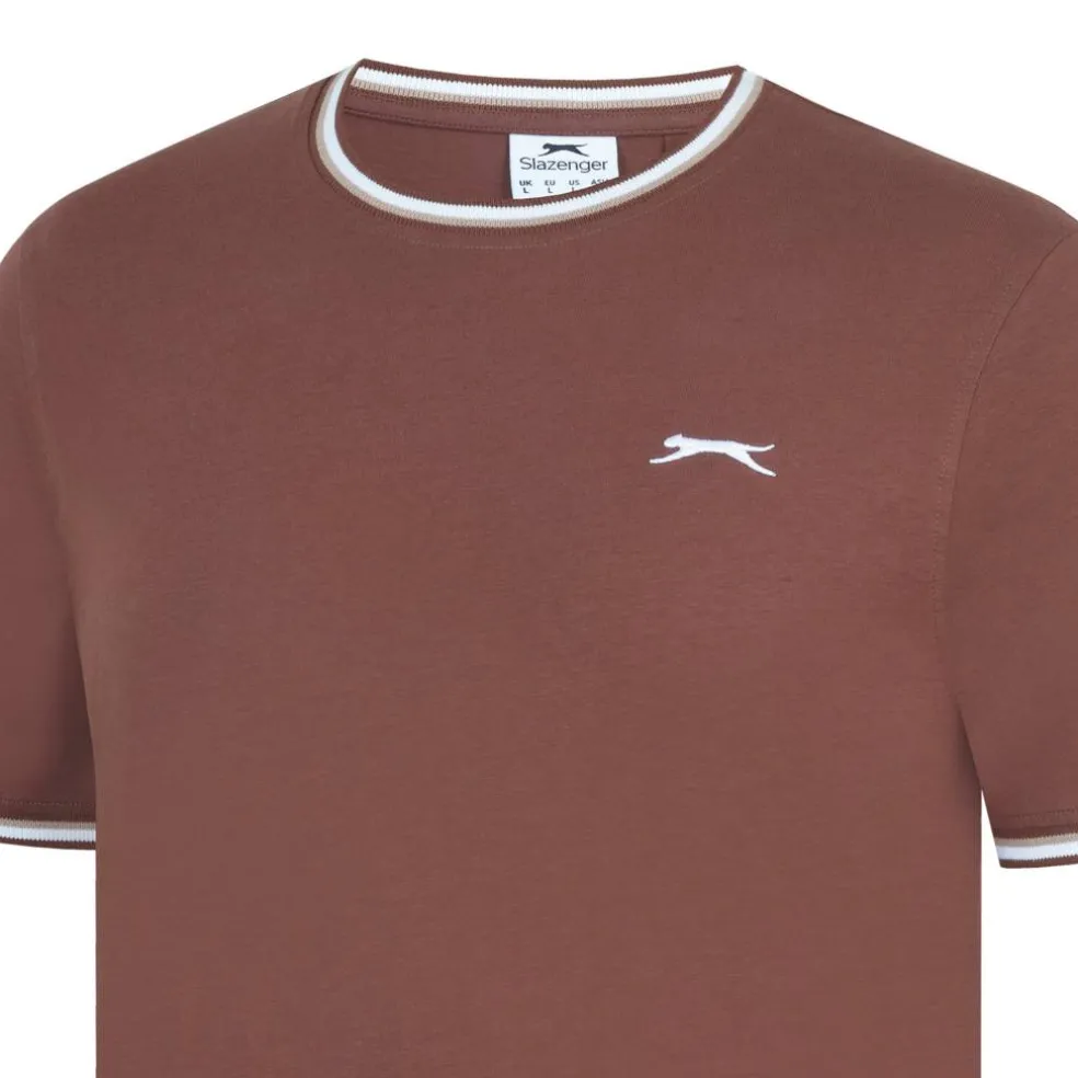 Slazenger Tipped T-Shirt Mens