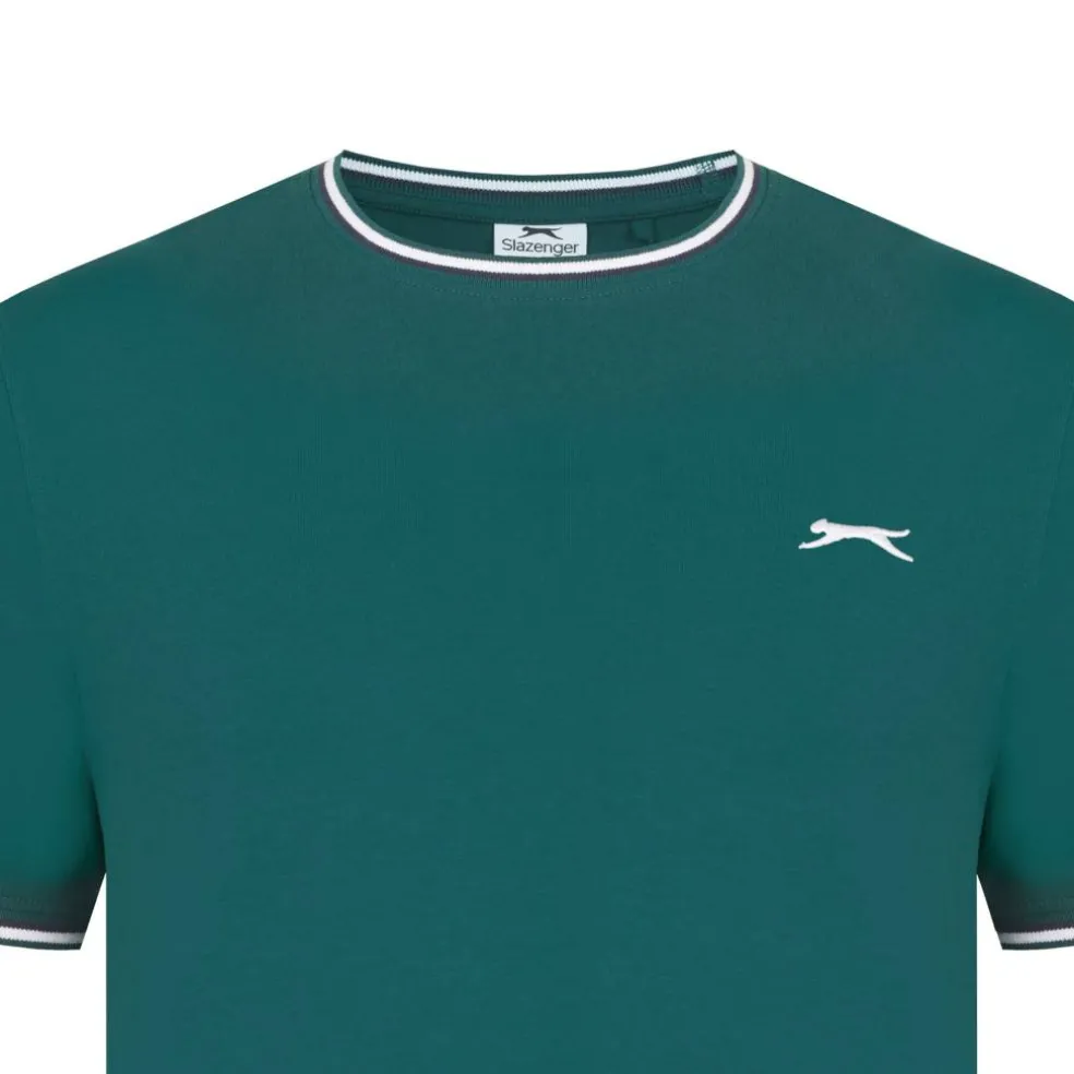 Slazenger Tipped T-Shirt Mens