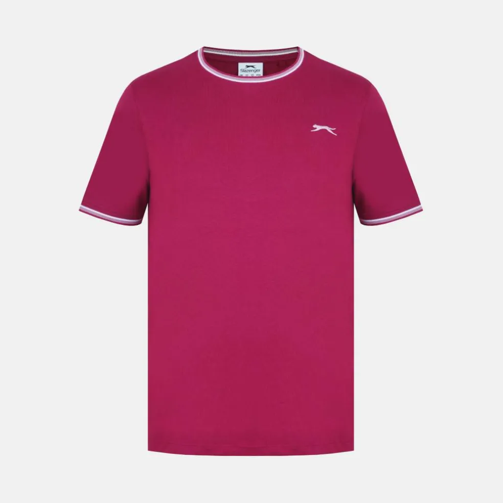 Slazenger Tipped T-Shirt Mens