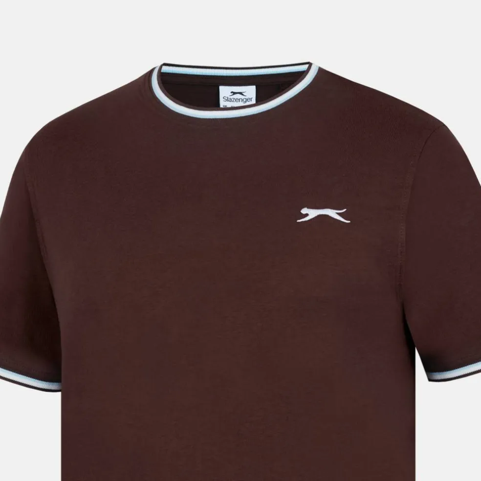 Slazenger Tipped T-Shirt Mens