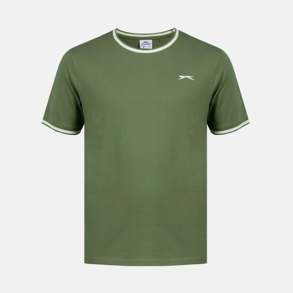 Slazenger Tipped T-Shirt Mens