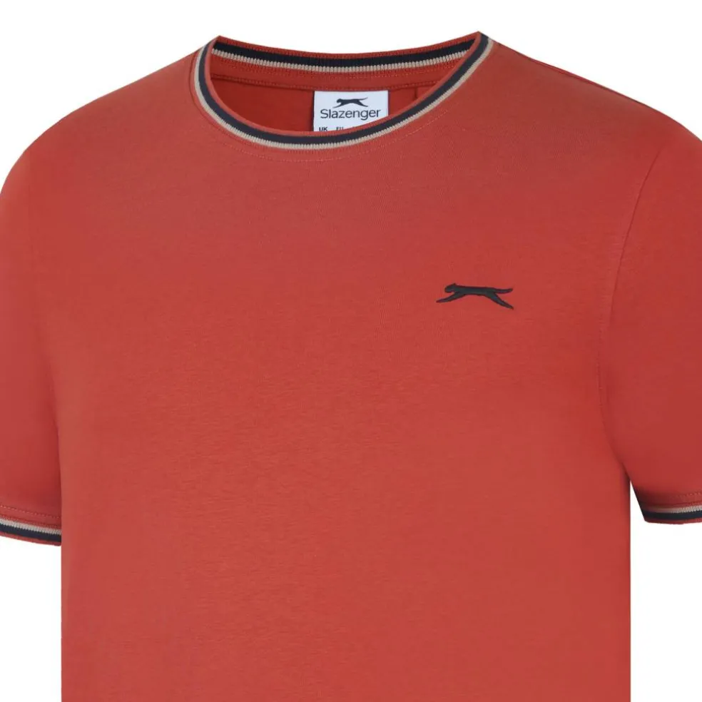 Slazenger Tipped T-Shirt Mens