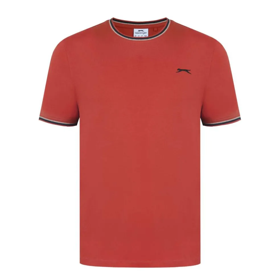 Slazenger Tipped T-Shirt Mens
