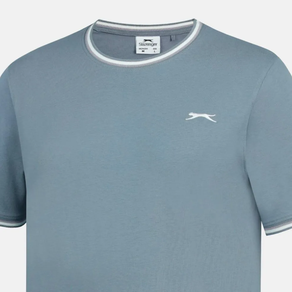 Slazenger Tipped T-Shirt Mens