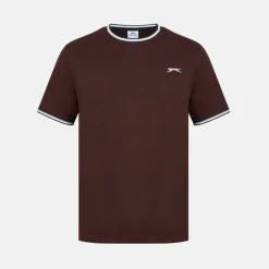Slazenger Tipped T-Shirt Mens