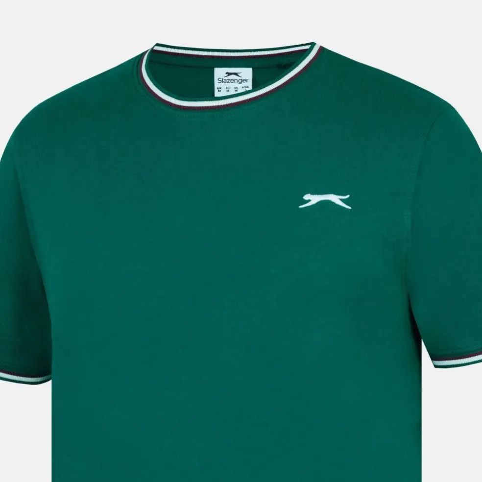 Slazenger Tipped T-Shirt Mens