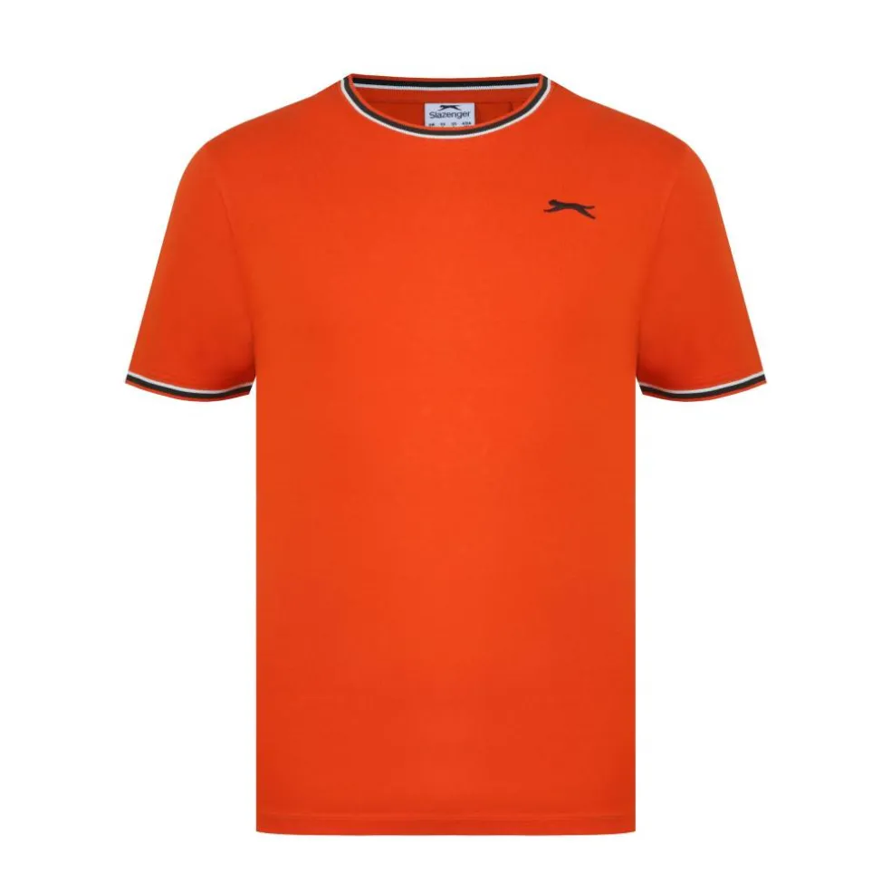 Slazenger Tipped T-Shirt Mens