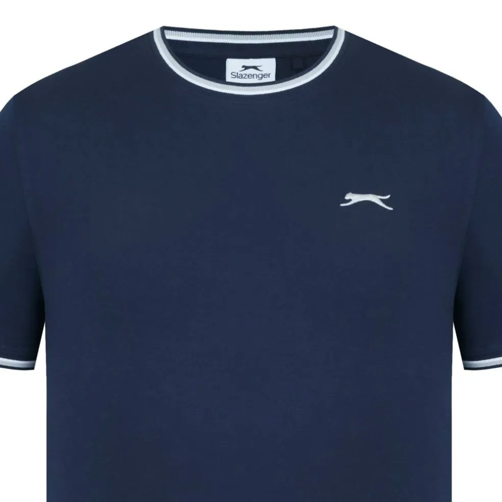 Slazenger Tipped T-Shirt Mens