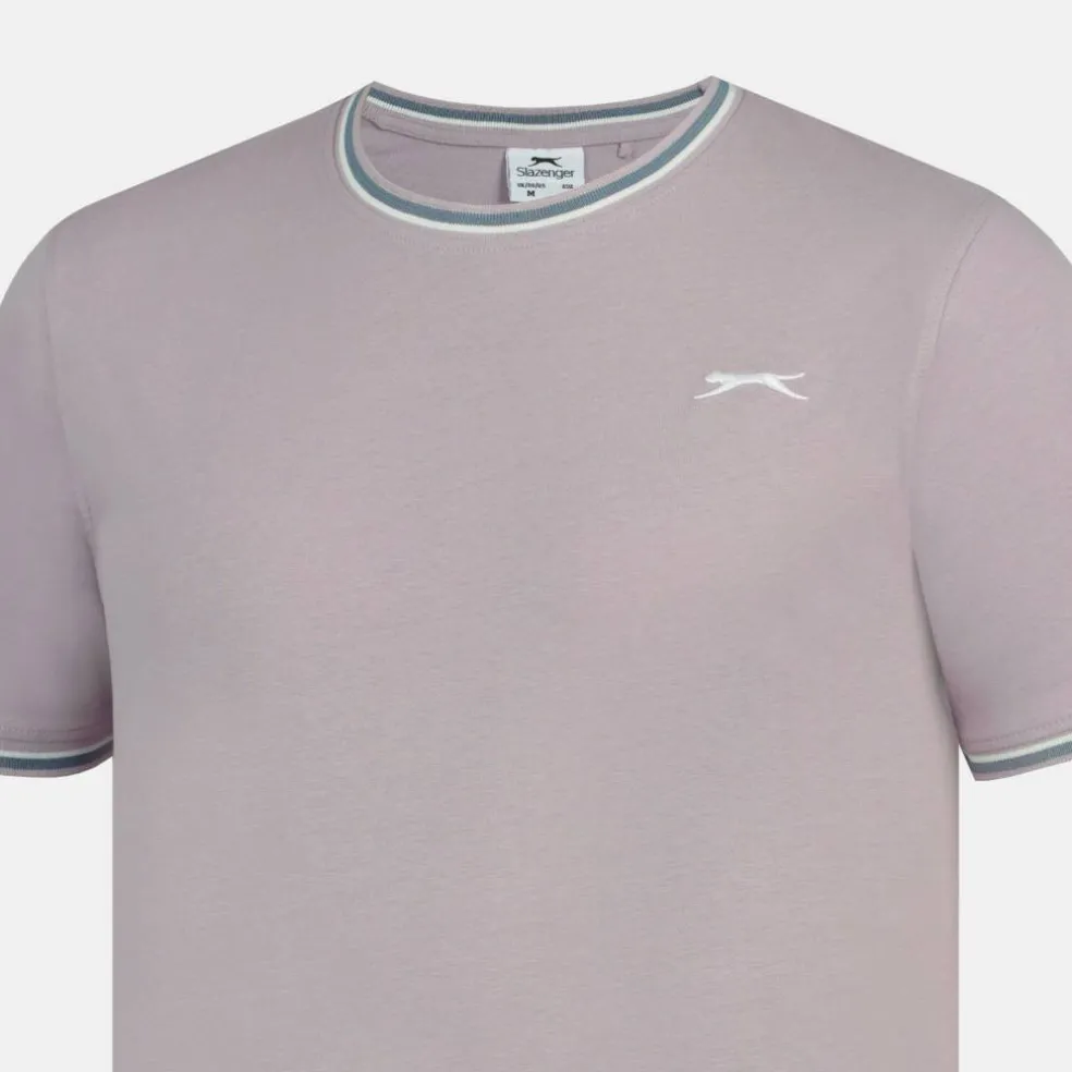 Slazenger Tipped T-Shirt Mens
