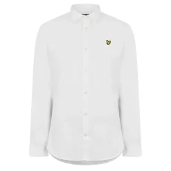 Slim-Fit Long Sleeve Poplin Shirt