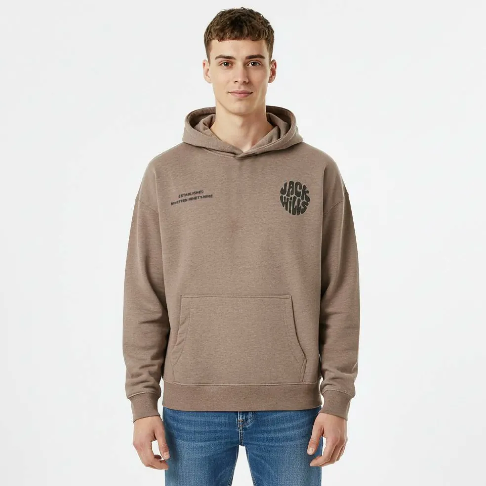Slouchy Circle Hoodie