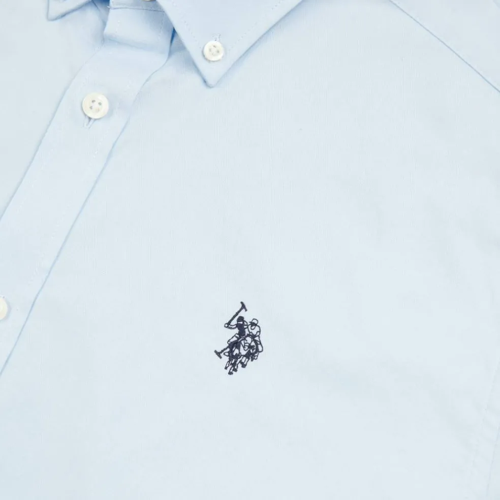 Stretch Poplin Shirt Mens