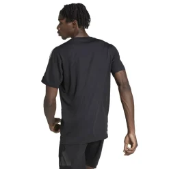 3 Stripe Essentials Training T-Shirt Mens
