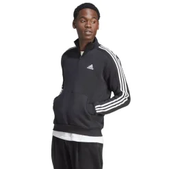 3 Stripe Zip Top Mens