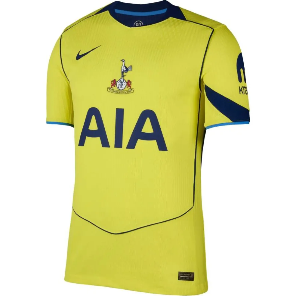 Tottenham Hotspur Authentic Third Shirt 2025 2026 Adults