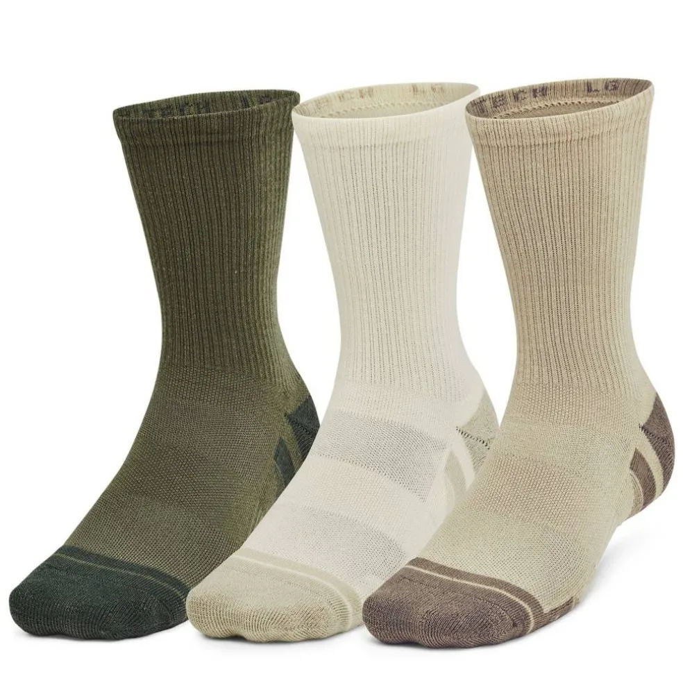 UA Performance Tech 3-Pack Crew Socks Unisex