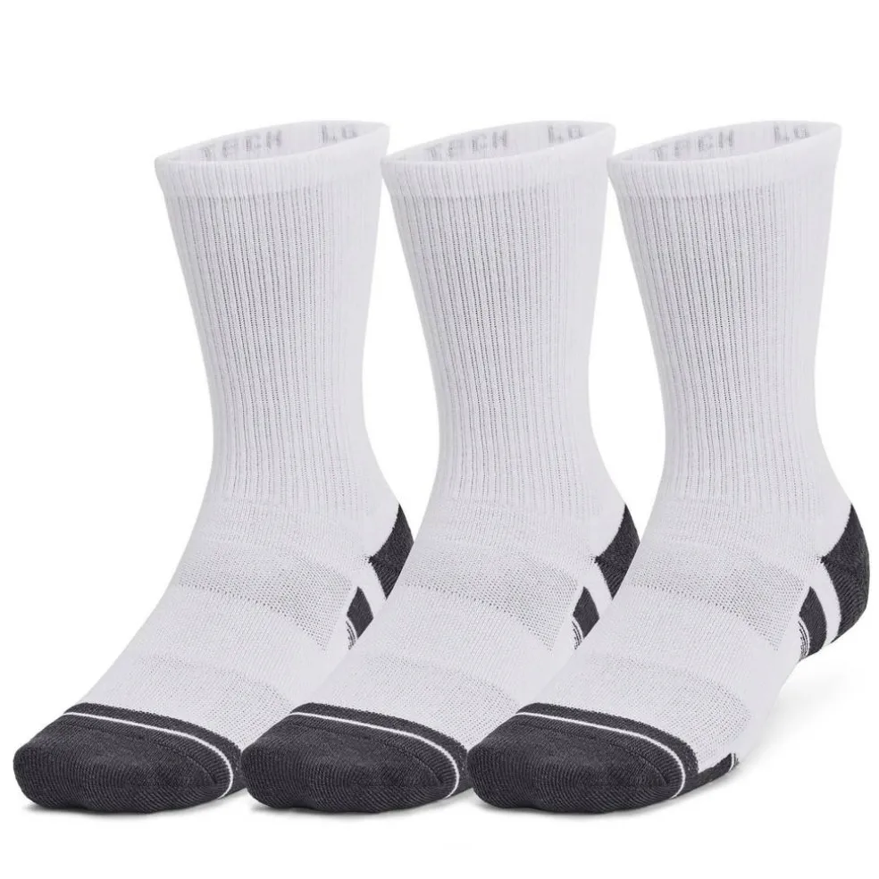 UA Performance Tech 3-Pack Crew Socks Unisex