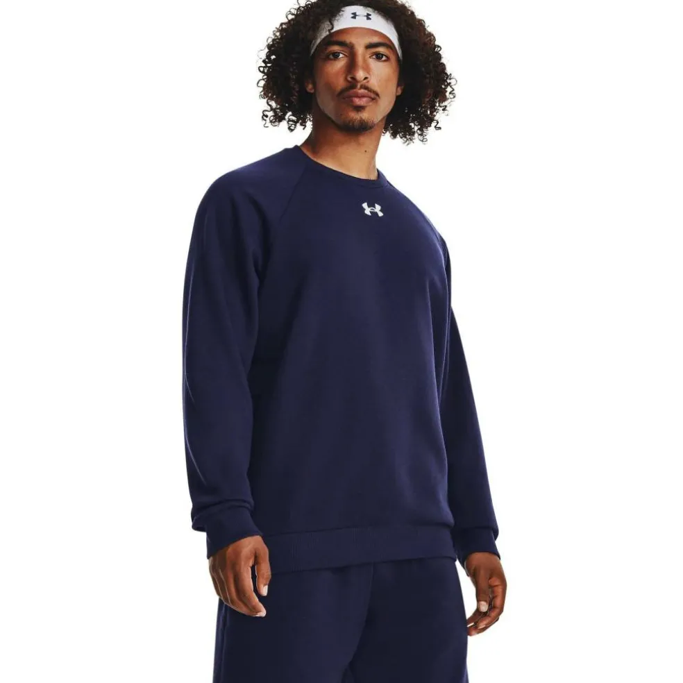 UA Rival Fleece Crew Mens