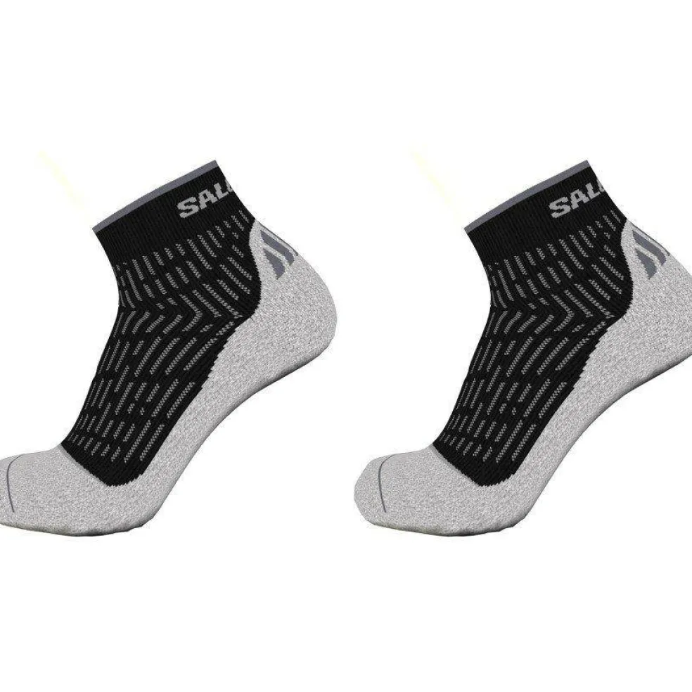 Ultra Quarter 2 Pack Running Socks Mens