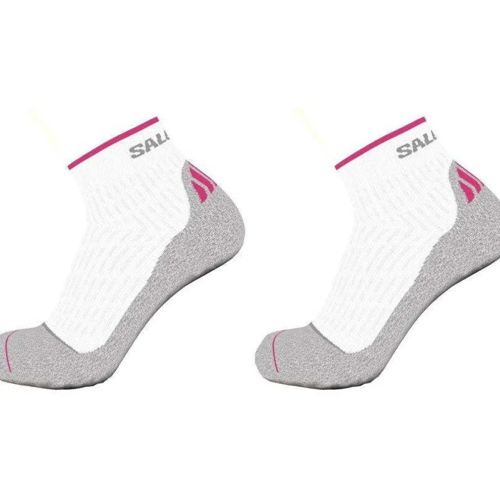 Ultra Quarter 2 Pack Running Socks Womens
