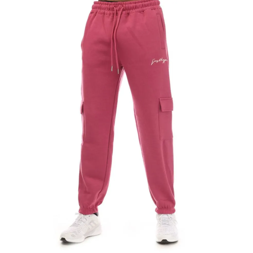 Unisex Adults Cargo Closed Hem Fleece Joggers