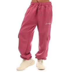 Unisex Adults Cargo Closed Hem Fleece Joggers