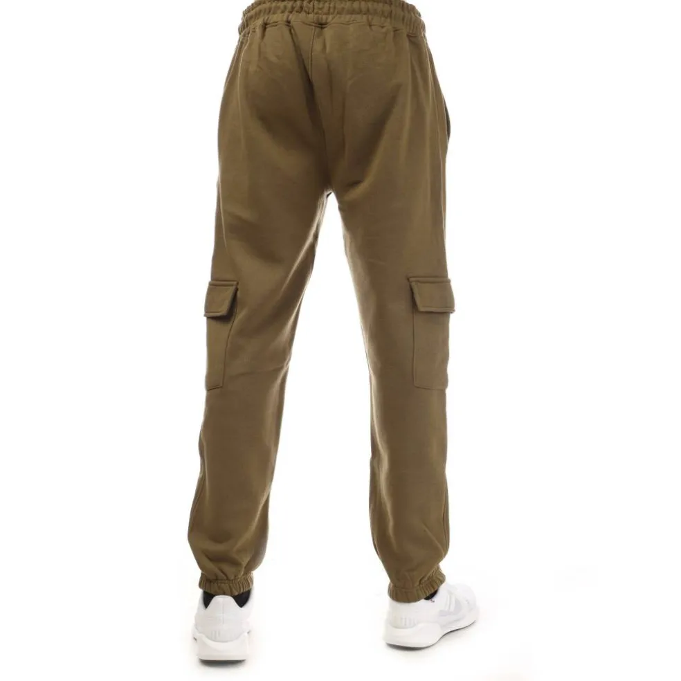 Unisex Adults Cargo Closed Hem Fleece Joggers