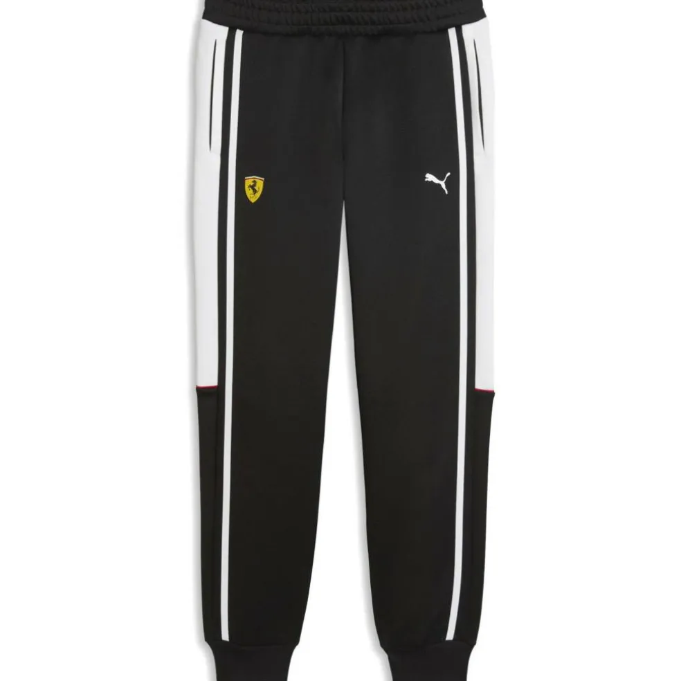 Unisex Adults Ferrari Closed Hem Jersey Joggers