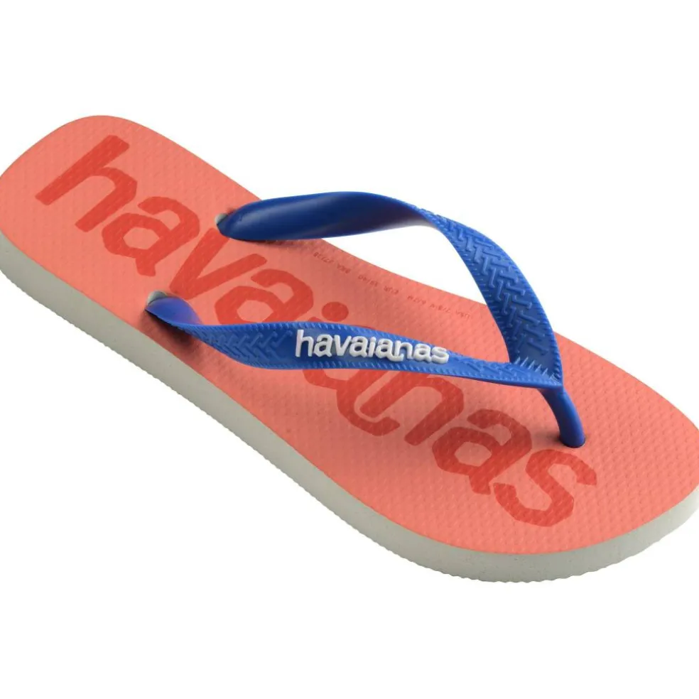 Unisex Adults Top Logomania Ruby Red Flip Flops