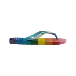 Unisex Adults Top Pride Allover Blue Flip Flops