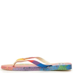 Unisex Adults Top Pride Premium Beige Flip Flops