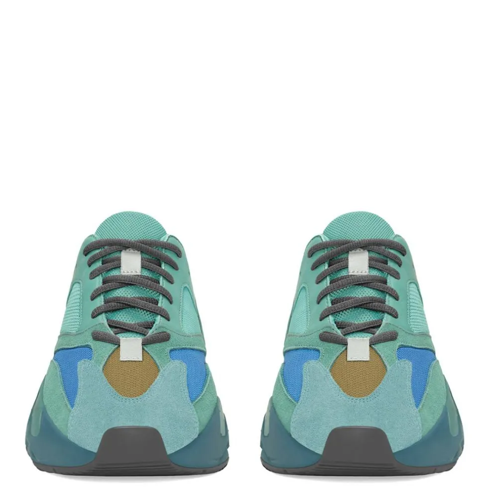 Unisex Boost 700 Fade Azure Sneakers with Midsole Cushioning