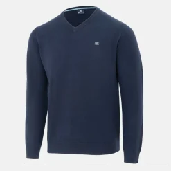 V Neck Classic Knitted Sweater Men