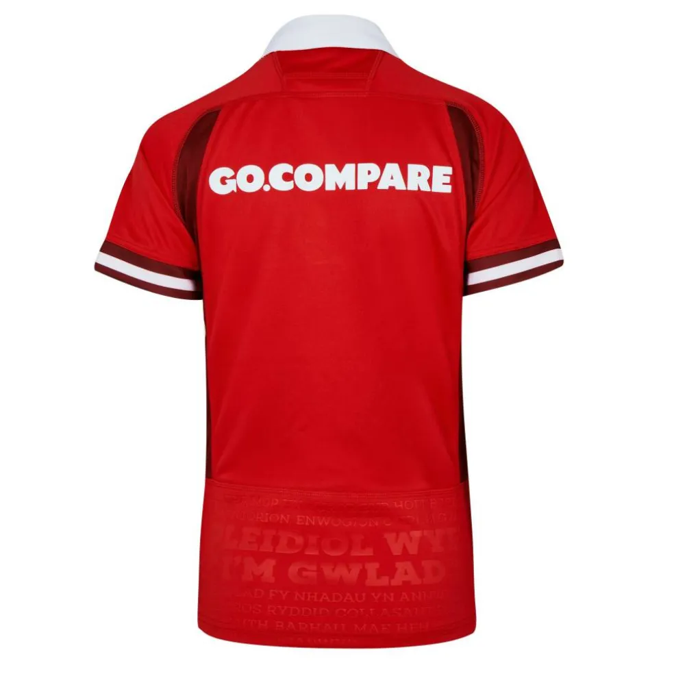 Wales Rugby 6 Nations Home Shirt 2023 Adults