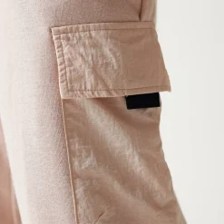 Woven Pocket Joggers - Putty Pink