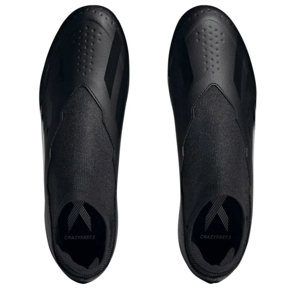 X Crazyfast League Laceless Firm Ground Football Boots