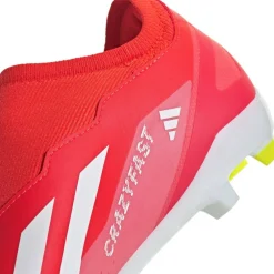 X Crazyfast League Laceless Firm Ground Football Boots
