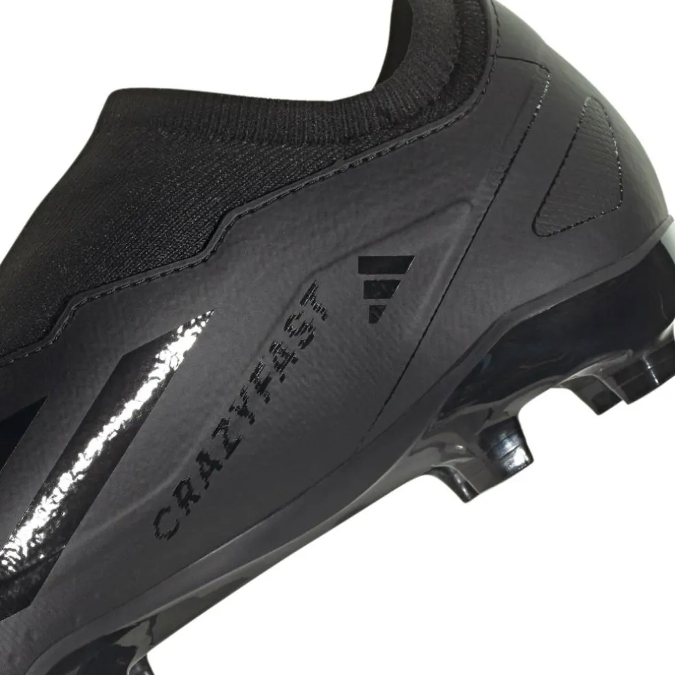 X Crazyfast League Laceless Firm Ground Football Boots