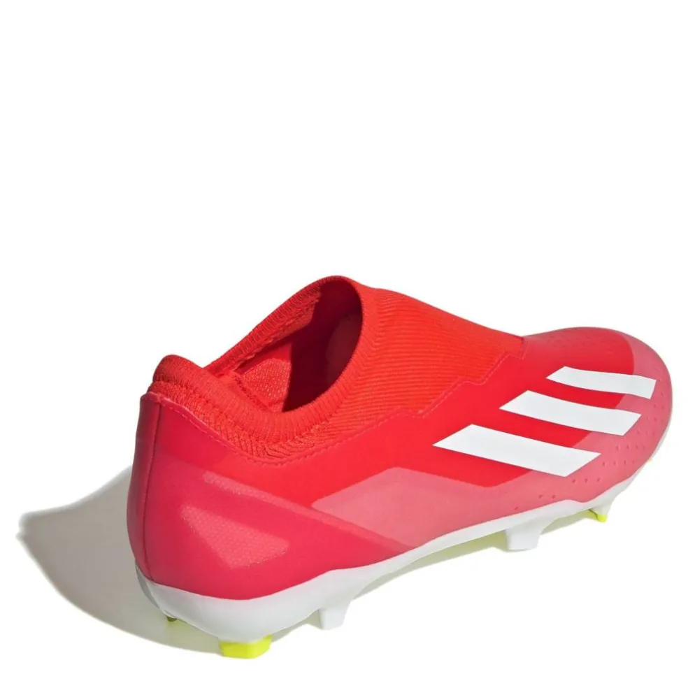 X Crazyfast League Laceless Firm Ground Football Boots