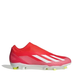 X Crazyfast League Laceless Firm Ground Football Boots