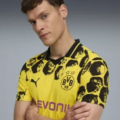 x KidsSuper Borussia Dortmund Authentic Home Shirt 2025 2026 Adults