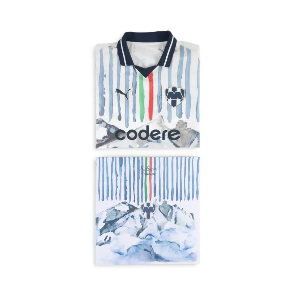 x KidsSuper Monterrey Authentic Home Shirt 2025 2026 Adults