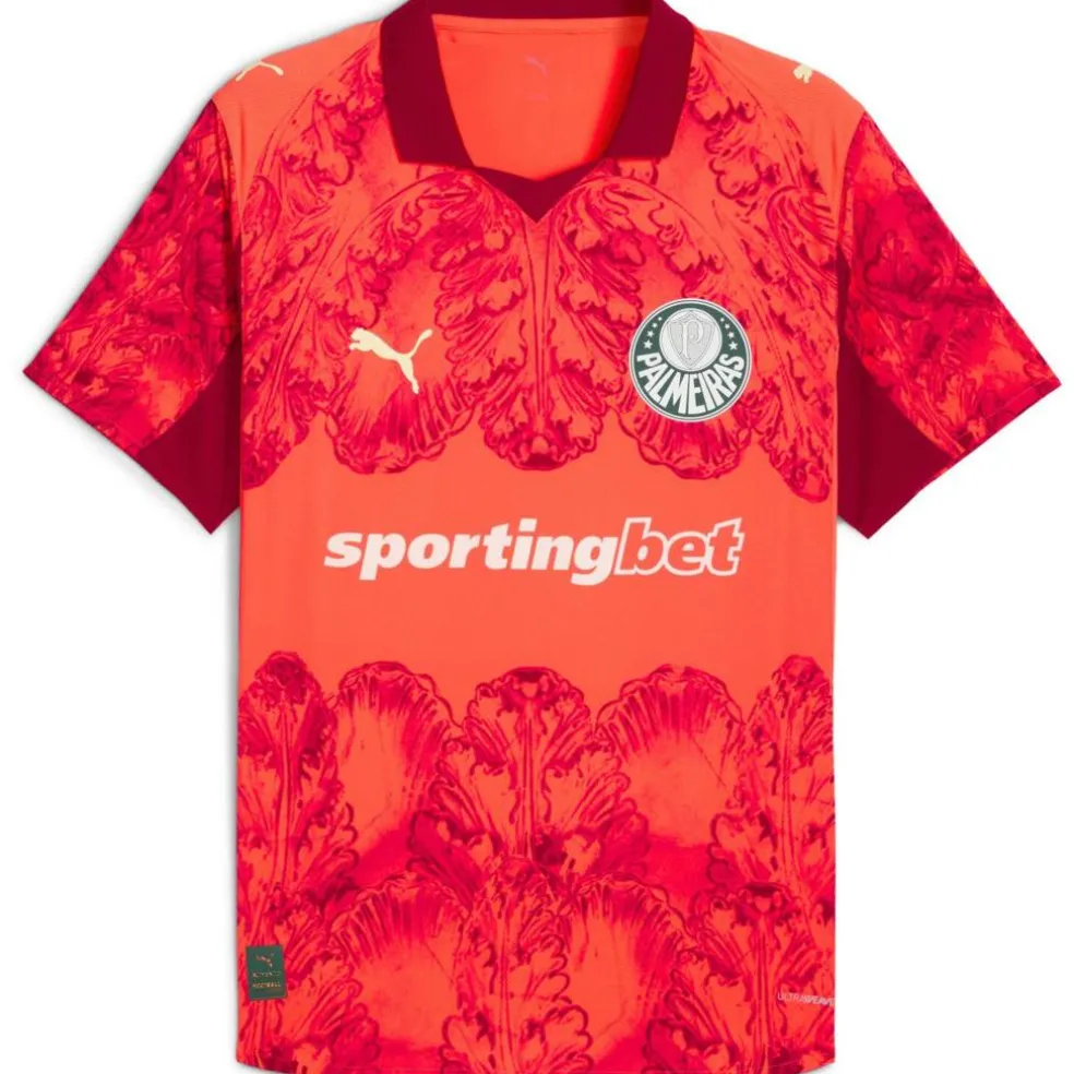 x KidsSuper Palmeiras Authentic Goalkeeper Shirt 2025 2026 Adults