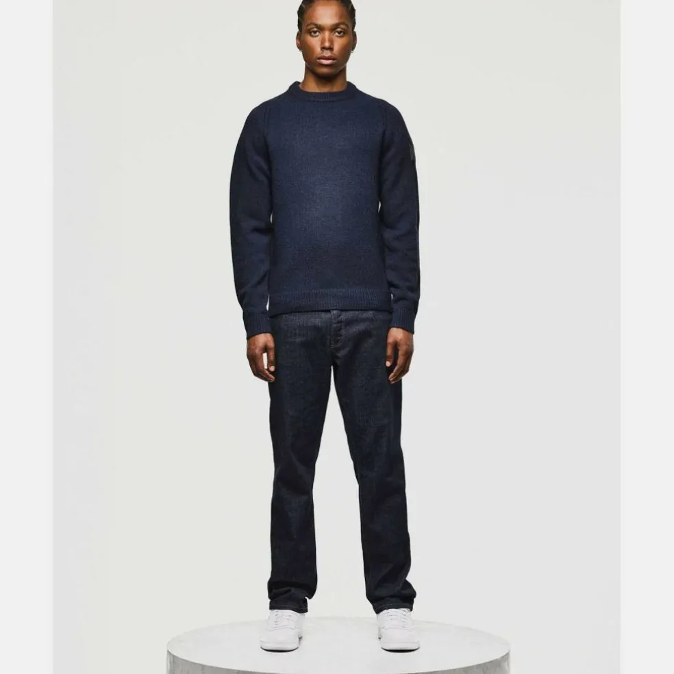 Zagreb Wool Rich Crew Knit Sweater