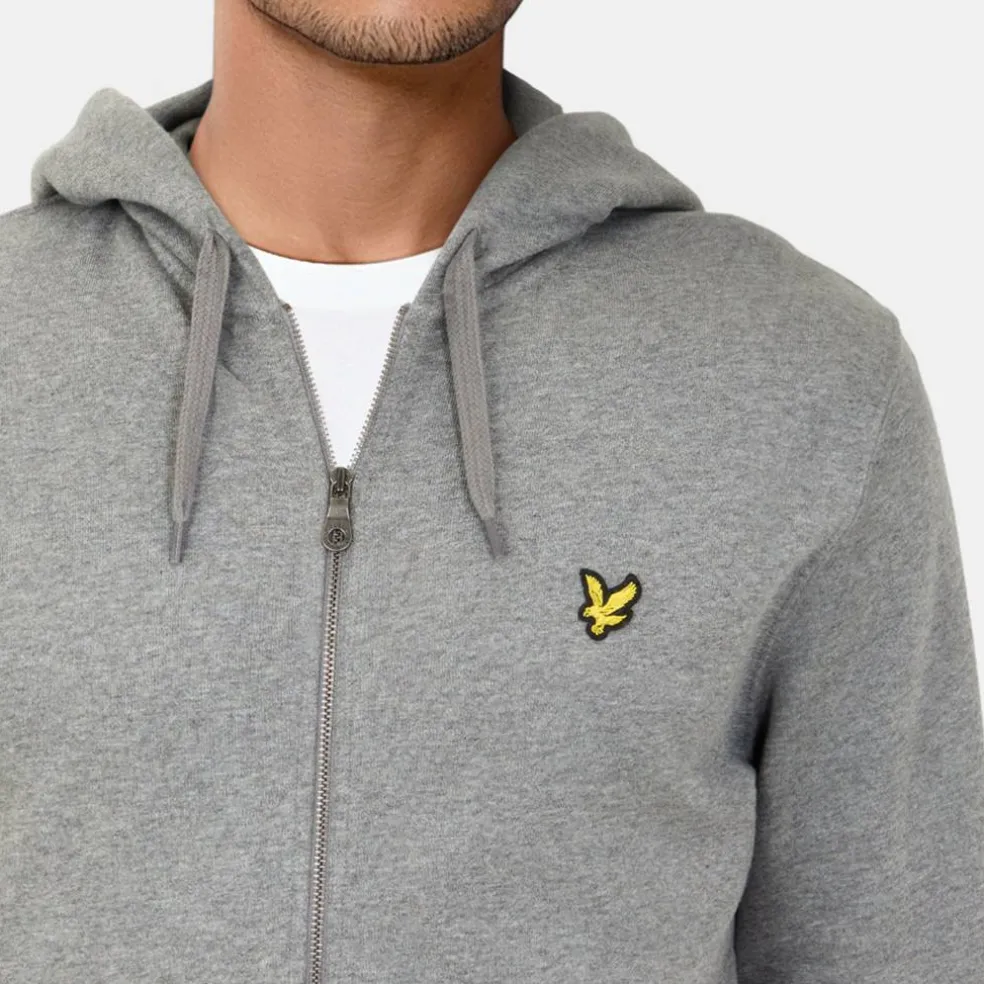 Zip Through Hoodie Mens
