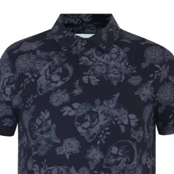 All-Over Print Polo Top Mens