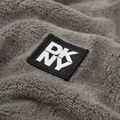 DKNY Mens Fleece Robe Trash Pandas